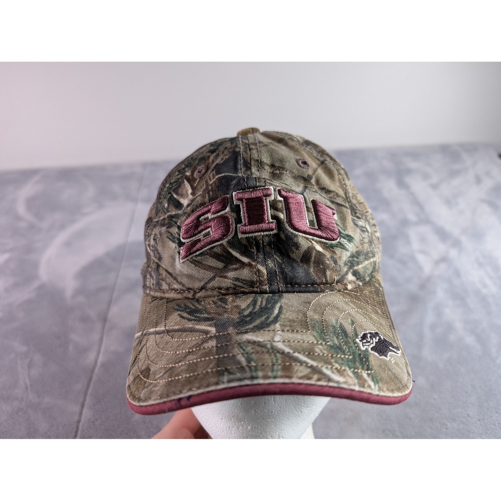 The Game SIU Salukis Camo Hat Southern Illinois University Youth Adjustable Cap